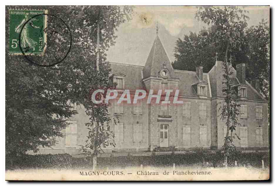 CPA Chateau de Planchevienne Magny Cours