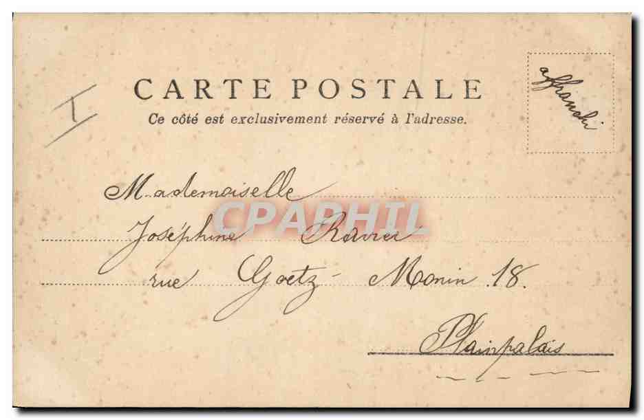 CPA Fantaisie Enfants Poupee  — Rückseite