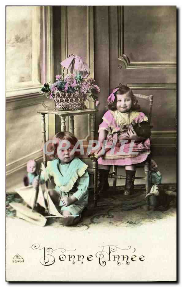 CPA Fantaisie Enfants Poupee 