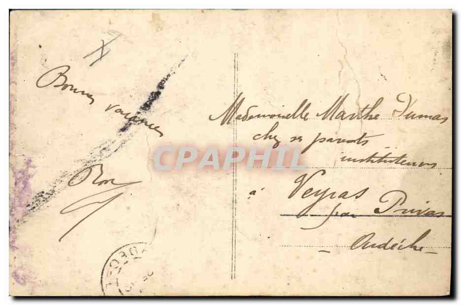 CPA Fantaisie Enfant Poupee  — Verso