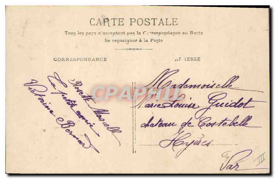 CPA Fantaisie Enfant Poupee  — Rückseite