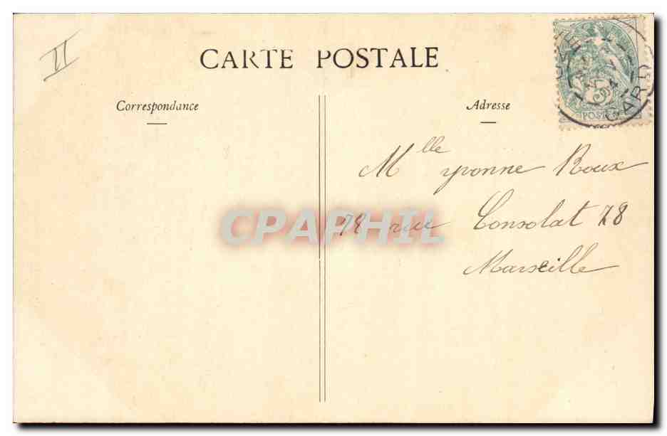 CPA Fantaisie Enfant Poupee Les deux entetees — Verso