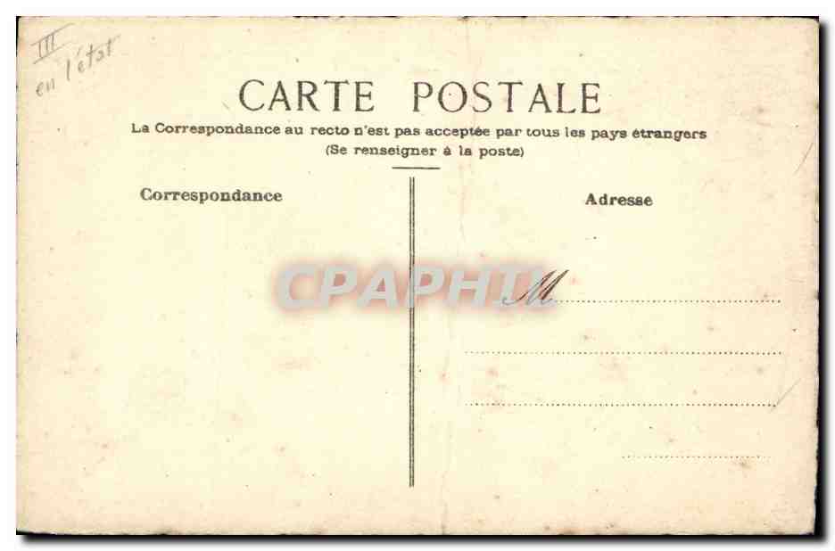 CPA Fantaisie Enfant Poupee  — Rückseite