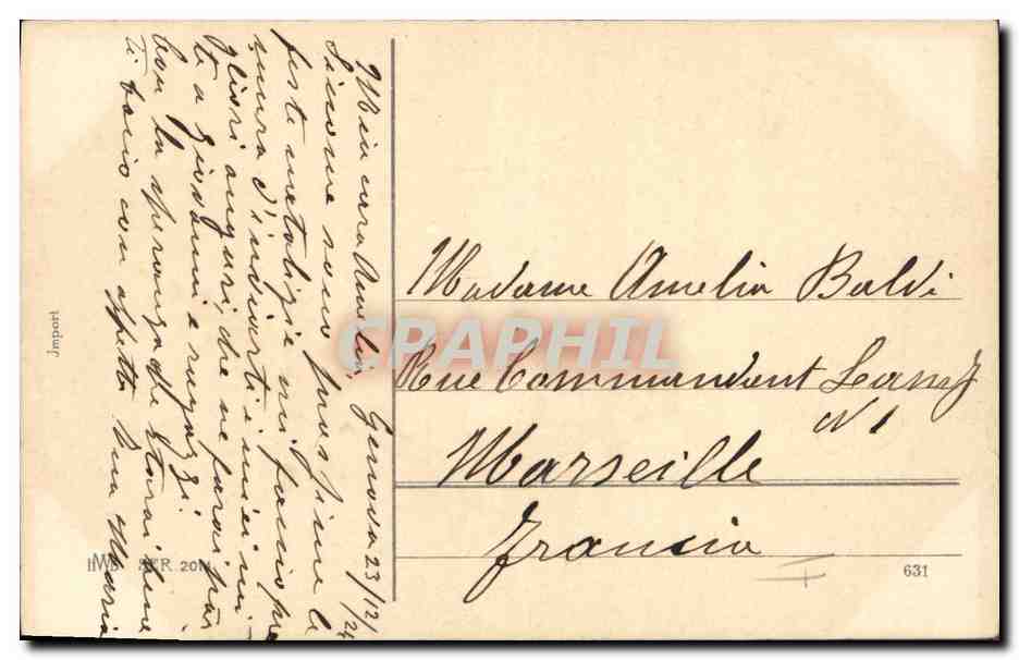 CPA Fantaisie Enfant Poupee  — Rückseite