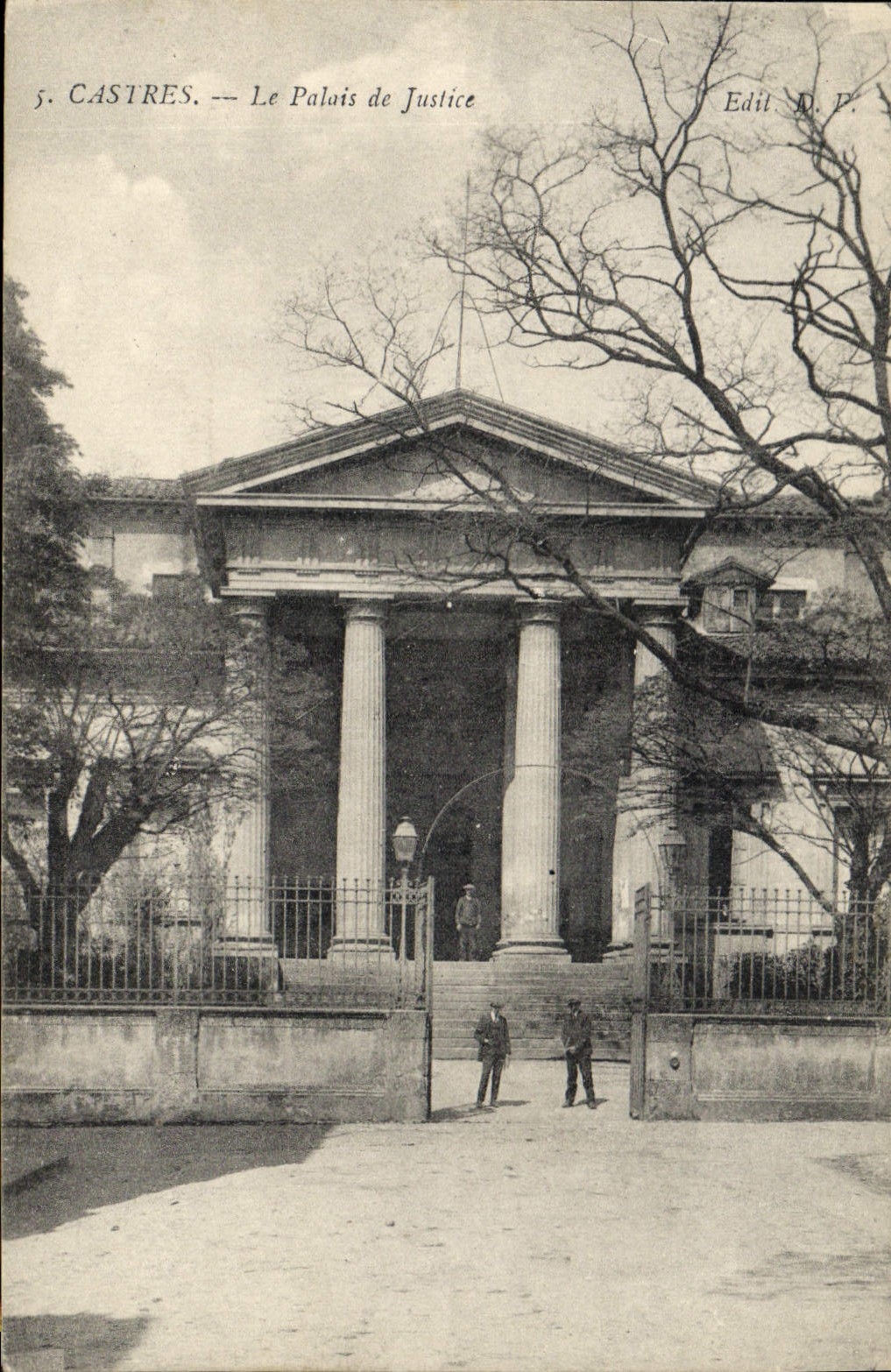 CPA Palais de Justice Castres