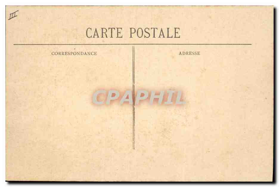 CPA Palais de Justice Cherbourg Les rues du Bassin et des Tribunaux Place Vitrel — Verso