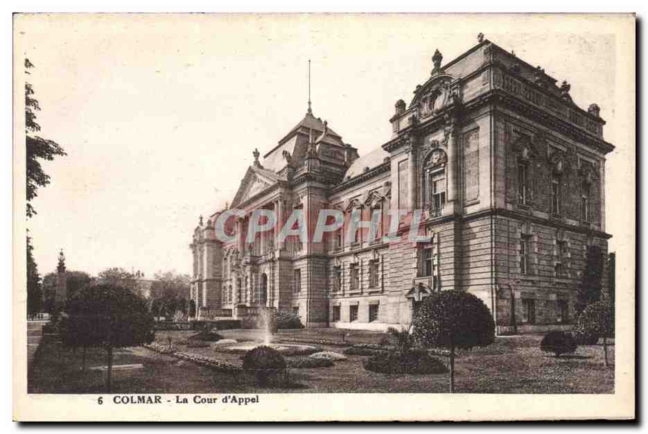 CPA Palais de Justice Colmar La Cour d'Appel