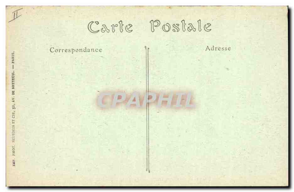 CPA Palais de Justice Chalons sur Marne — Verso