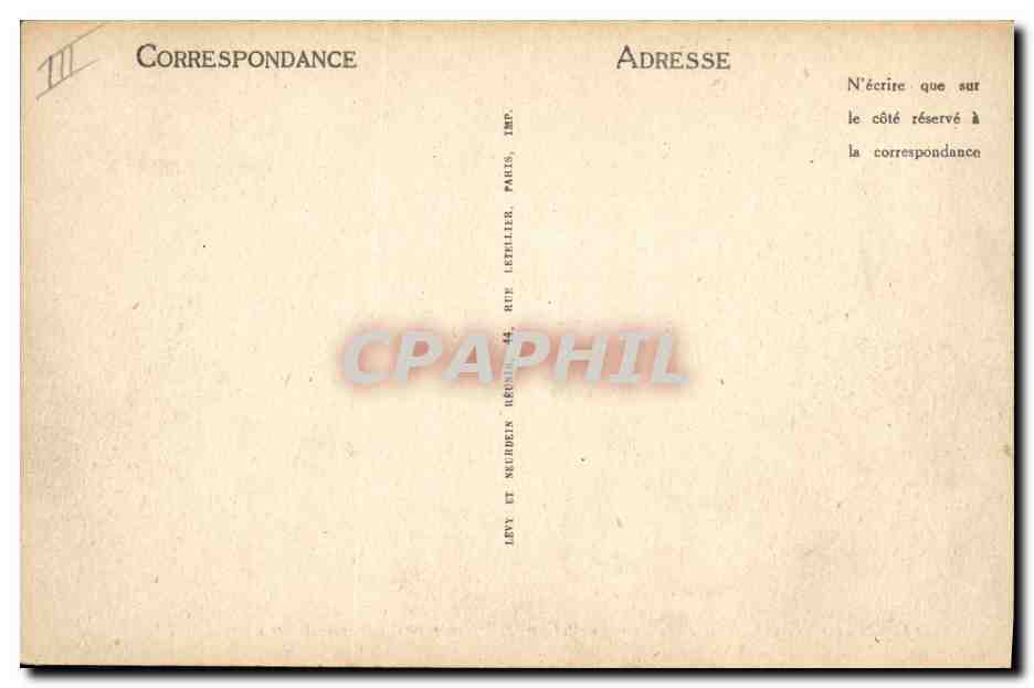Le "Condé" — Croiseur Cuirassé de 1re classe — LL — Verso