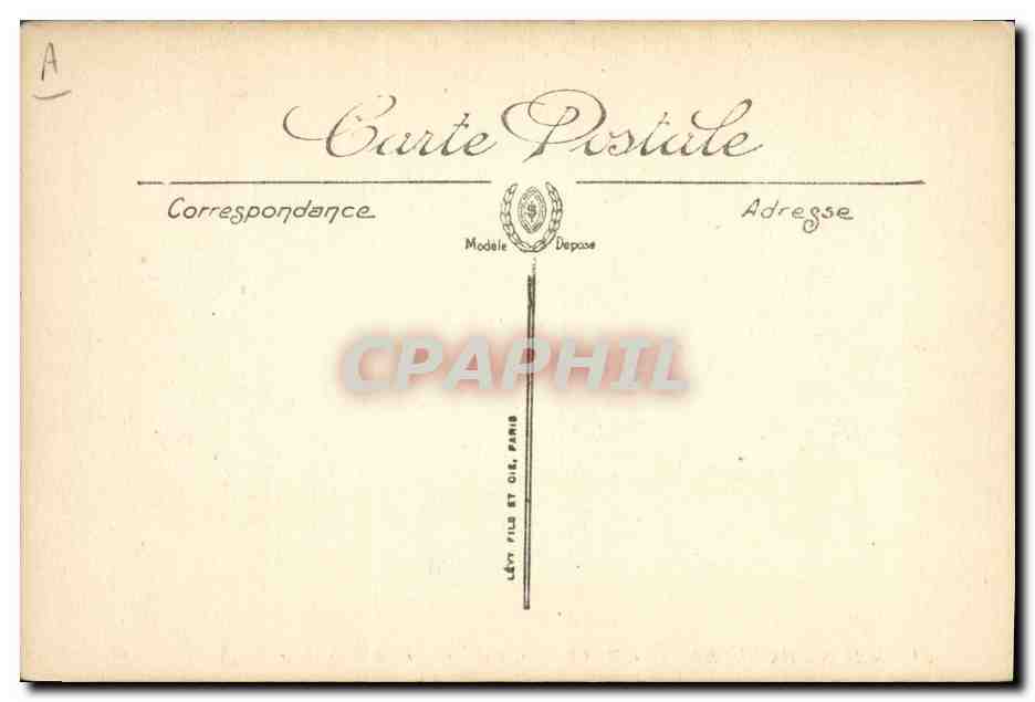 Marine de guerre — « Du Chayla », croiseur-cuirassé de 2e classe — LL. — n°20 — Verso