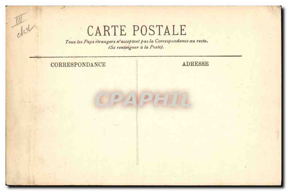 CPA Bateau de Guerre Le Conde Cuirasse de 1ere classe — Verso