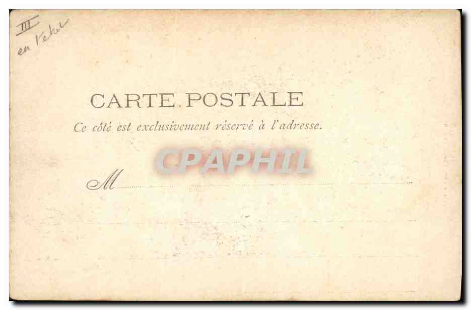 CPA Bateau de Guerre Croiseur Corsaire Chateaurenault — Verso