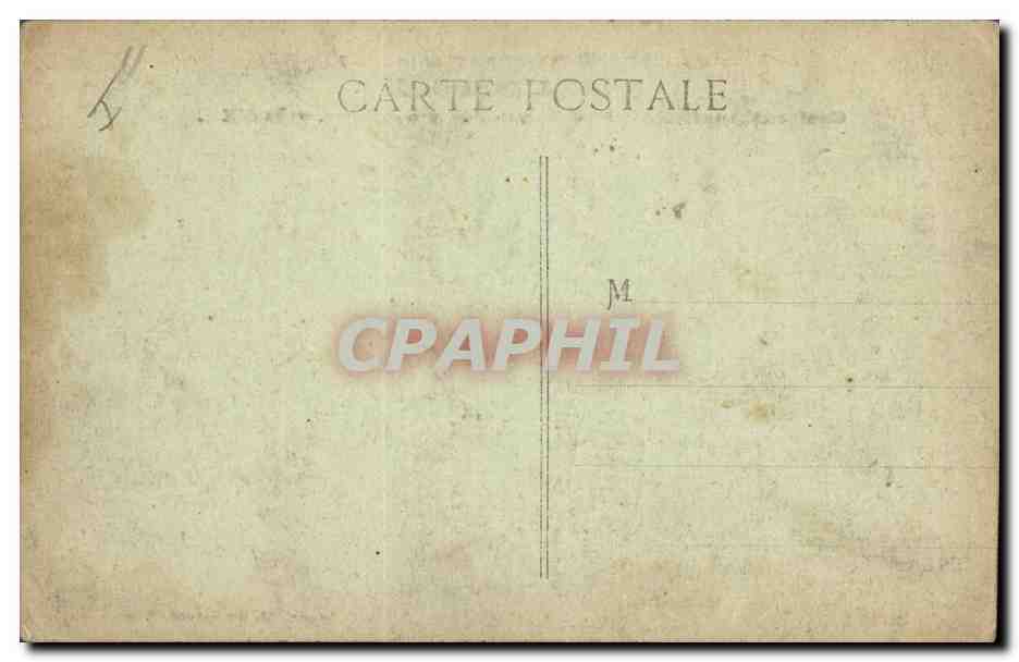 CPA Bateau de Guerre Charles Roux Croiseur auxiliaire de 1er rang par grosse mer — Verso