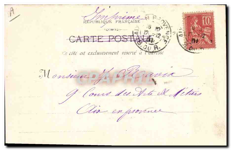Le Charlemagne — Bateau de guerre français — Phototypie Namilus Bar Toulon, n°15 — Reverso