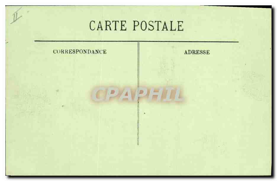 CPA Prefecture Dijon — Verso
