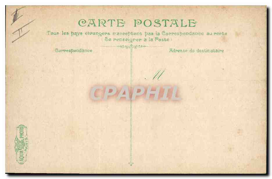 CPA Prefecture Draguignan — Rückseite