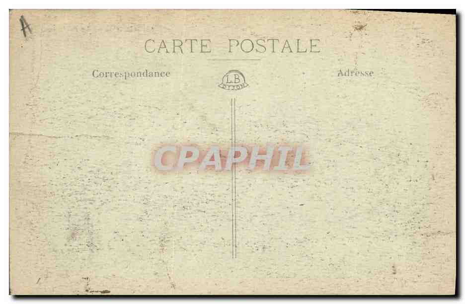 CPA Prefecture Dijon — Verso
