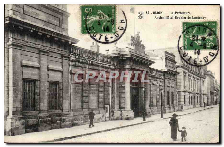CPA Prefecture Dijon Ancien Hotel Bouhier de Lantenay