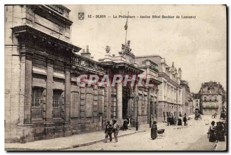 CPA Prefecture Dijon Ancien Hotel Bouhier de Lantenay