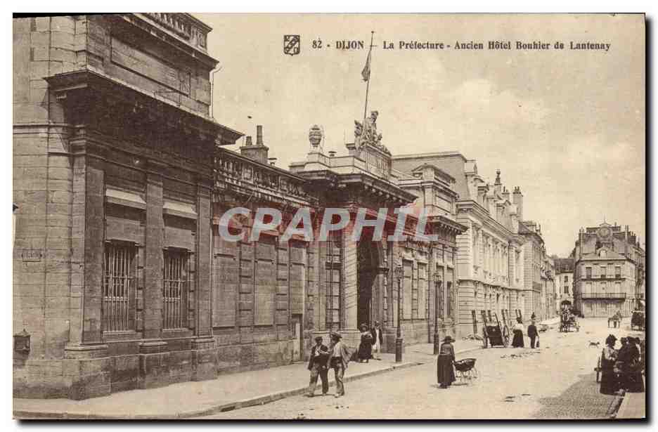 CPA Prefecture Dijon Ancien Hotel Bouhier de Lantenay 