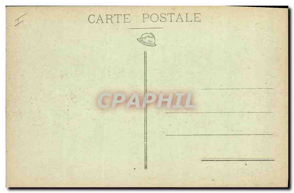 CPA Prefecture Dijon Ancien Hotel Bouhier de Lantenay  — Verso