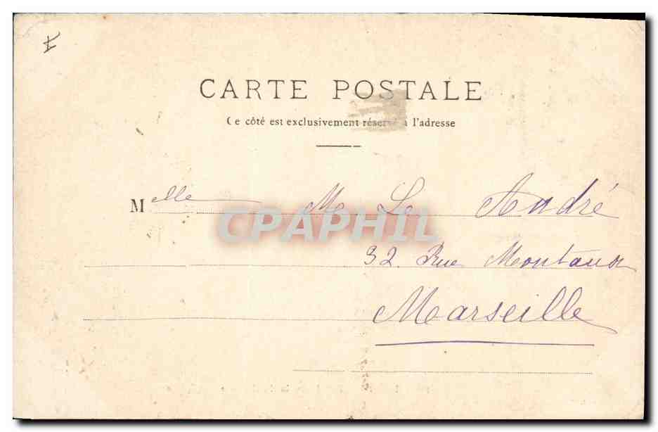 CPA Dijon Hotel de la Prefecture  — Verso
