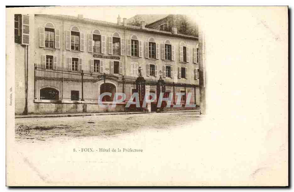 CPA Foix Hotel de la Prefecture 