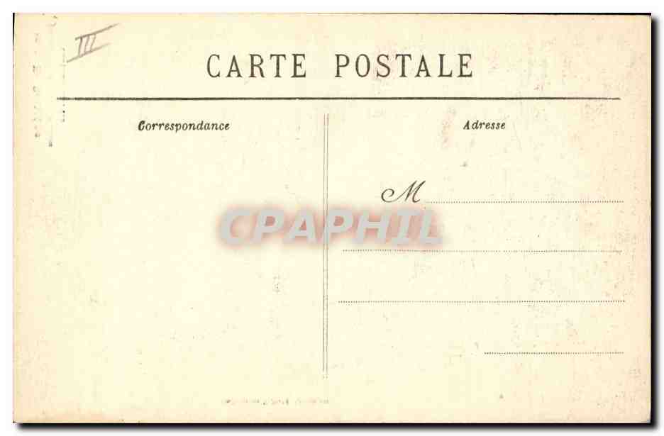 CPA Folklore Jeune fille du Pays de Leon Costume de fete — Verso