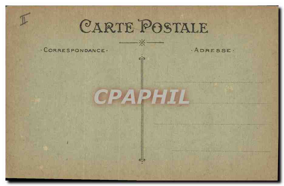 CPA Folklore Coiffe de Quimperle — Verso