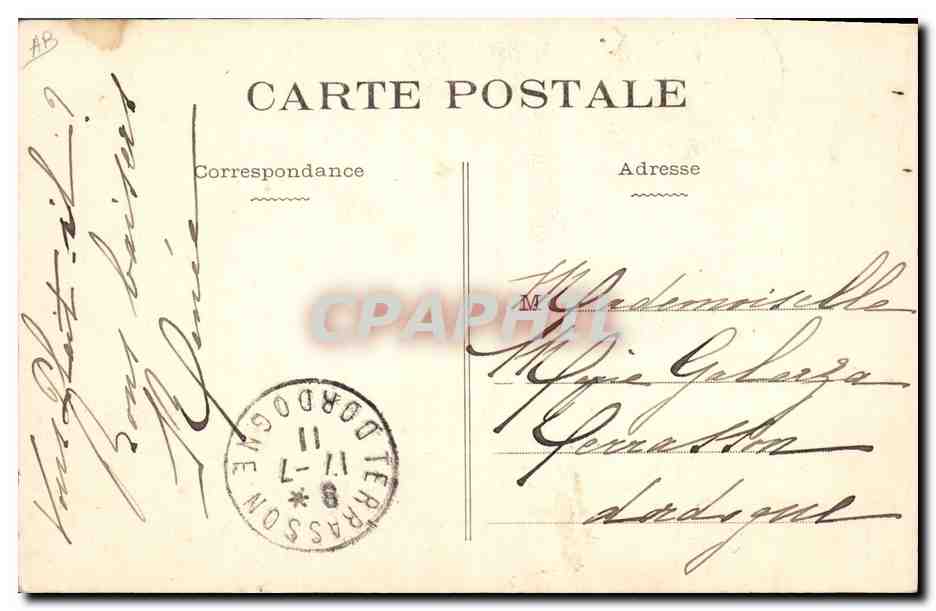 CPA Folklore Au Pays des Paludiers Paludier en grande tenue — Verso