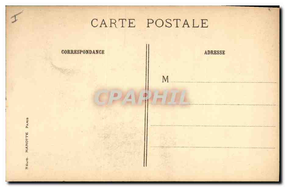 CPA Militaria Pour le foyer du soldat aveugle  — Rückseite