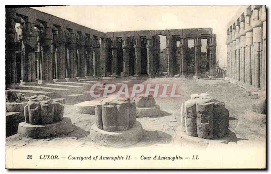 Luxor — Cour d'Amenophis II — LL