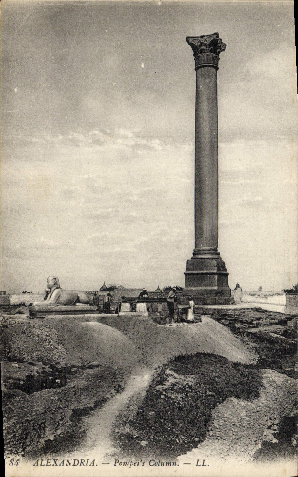 Alexandrie — La Colonne de Pompée — LL