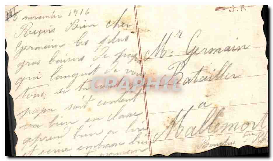Fleurs et oiseaux — carte postale décorative — éditeur inconnu — Verso