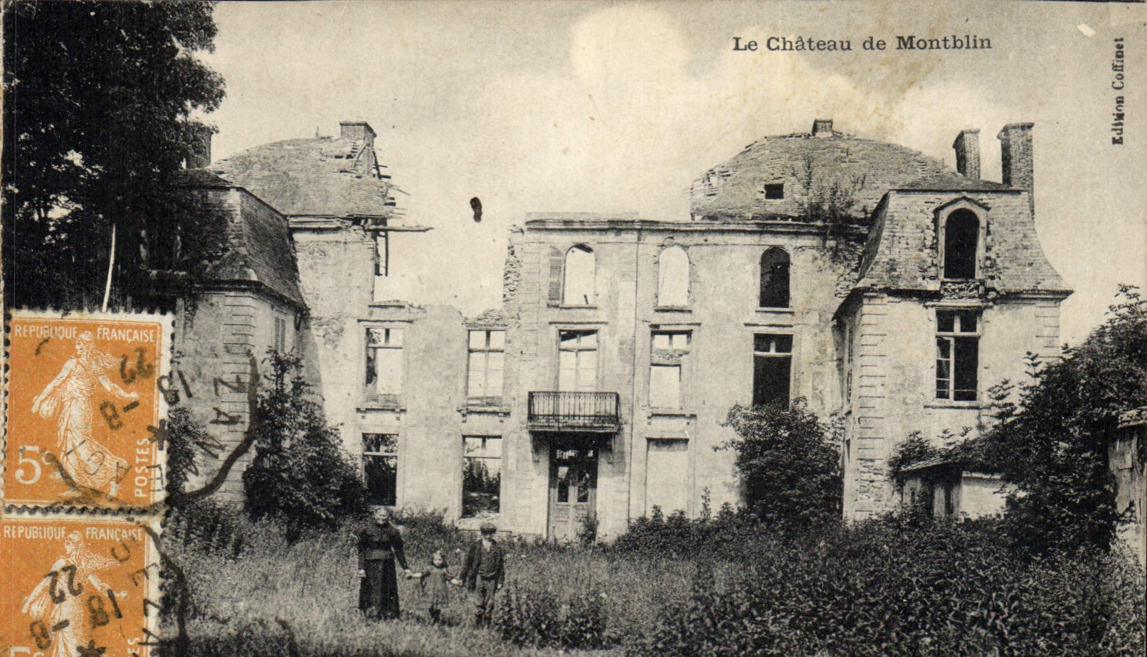 CPA Chateau de Montblin