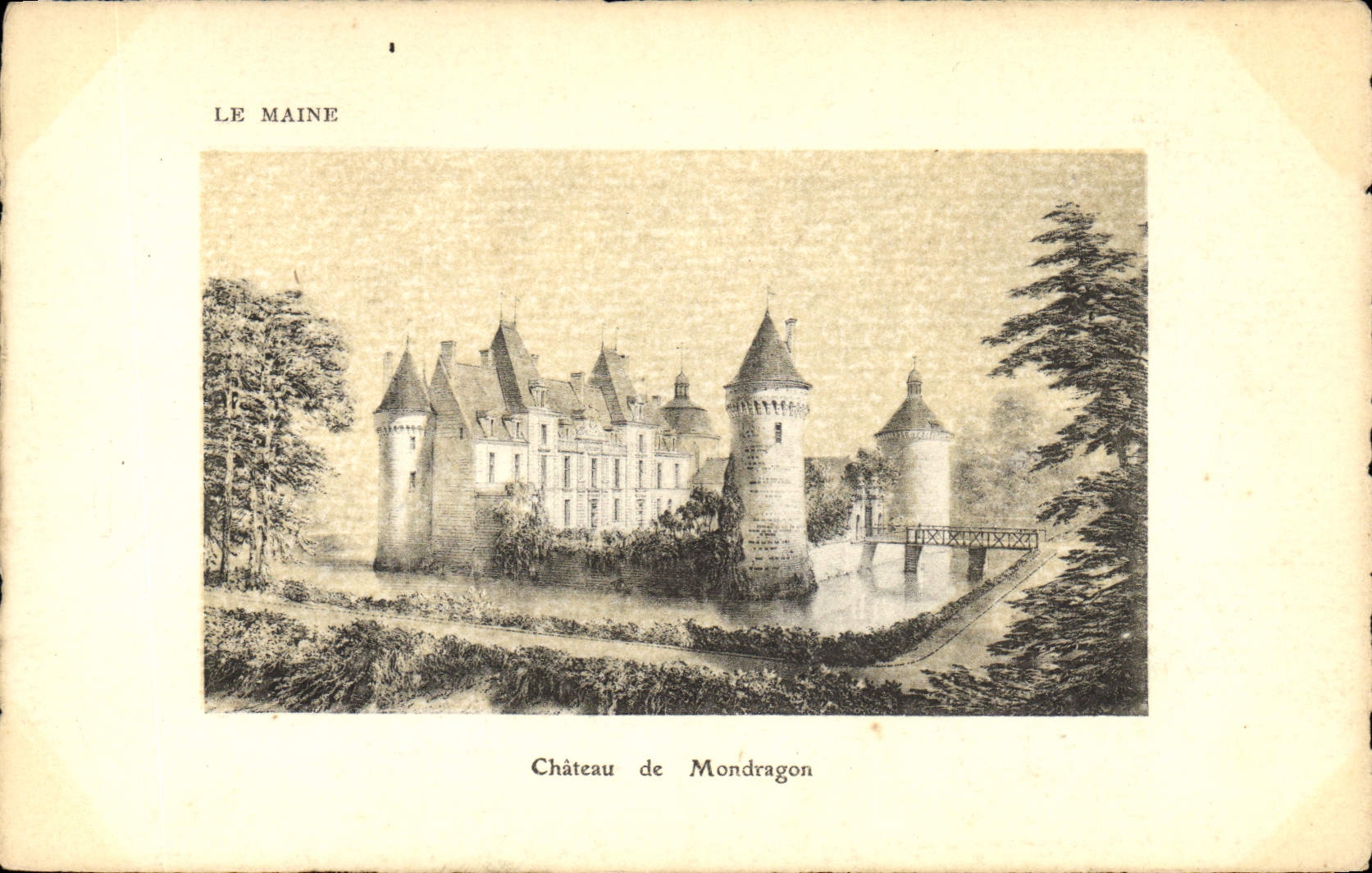 Château de Mondragon — Le Maine — Édition Avrican 'SUPRA' Paris