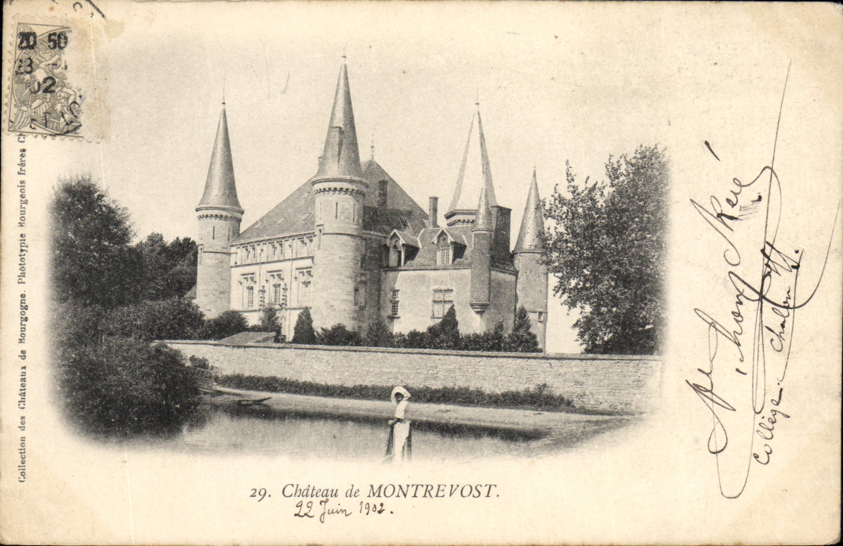 Schloss Montrevost — Sammlung der Schlösser der Champagne, Phototyp der Champagne, n°29