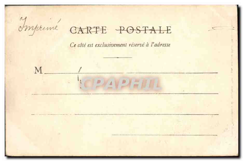 Schloss Montrevost — Sammlung der Schlösser der Champagne, Phototyp der Champagne, n°29 — Rückseite