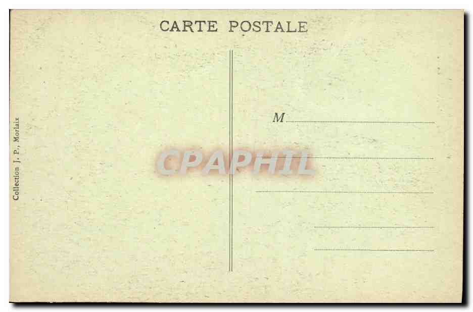 CPA Chateau de Kerjean La tourelle — Rückseite