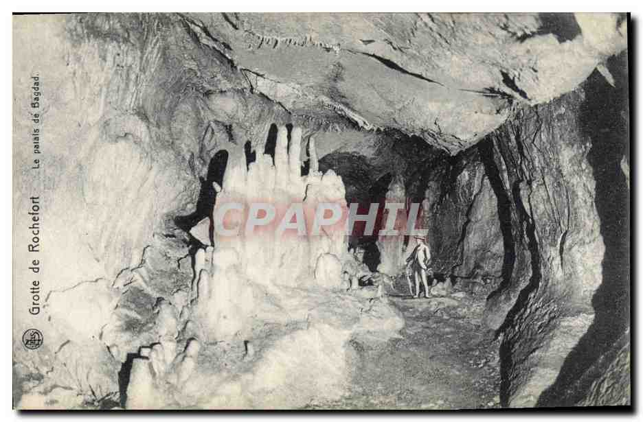 CPA Grottes Grotte de Rochefort Le palais de Bagdad