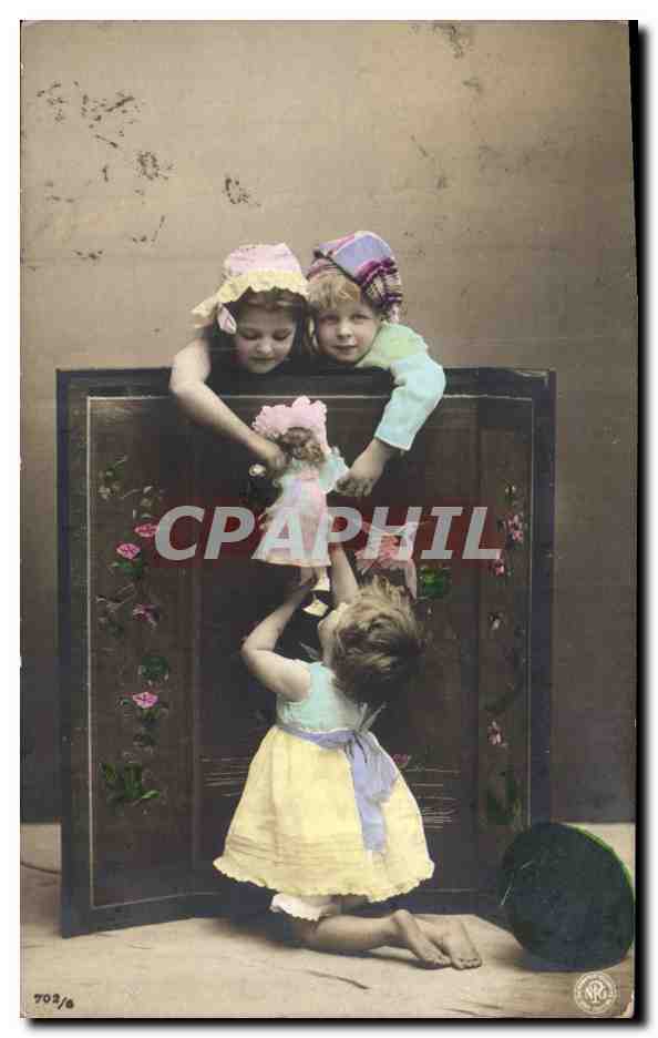 CPA Fantaisie Enfants Poupee  