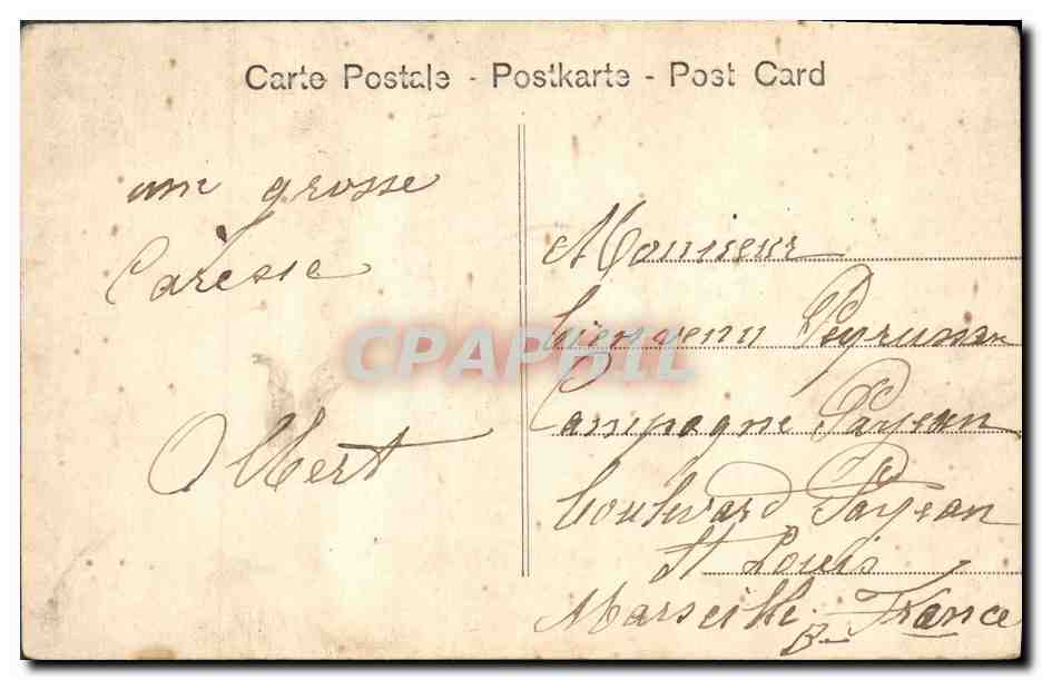 CPA Fantaisie Enfants Poupee Egypt Egypte  — Verso
