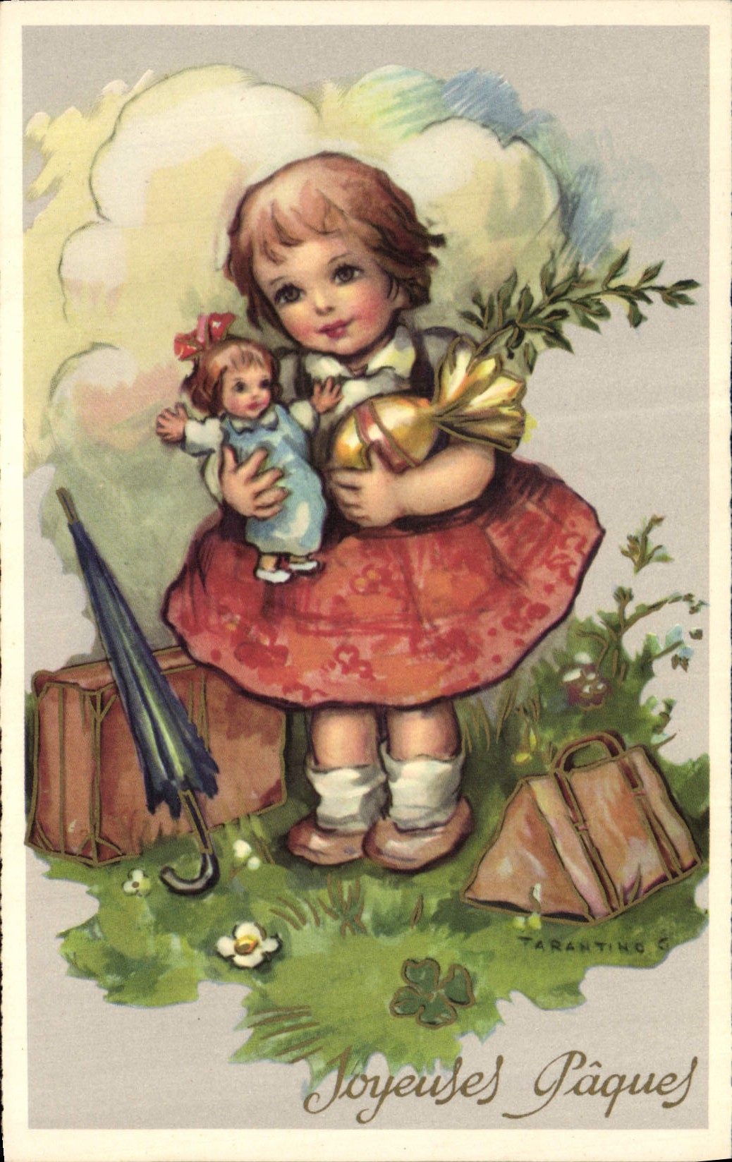 CPA Fantaisie Enfants Poupee  