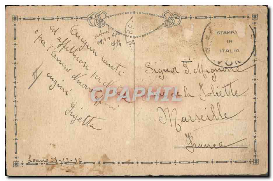 CPA Fantaisie Enfants Poupee   — Rückseite