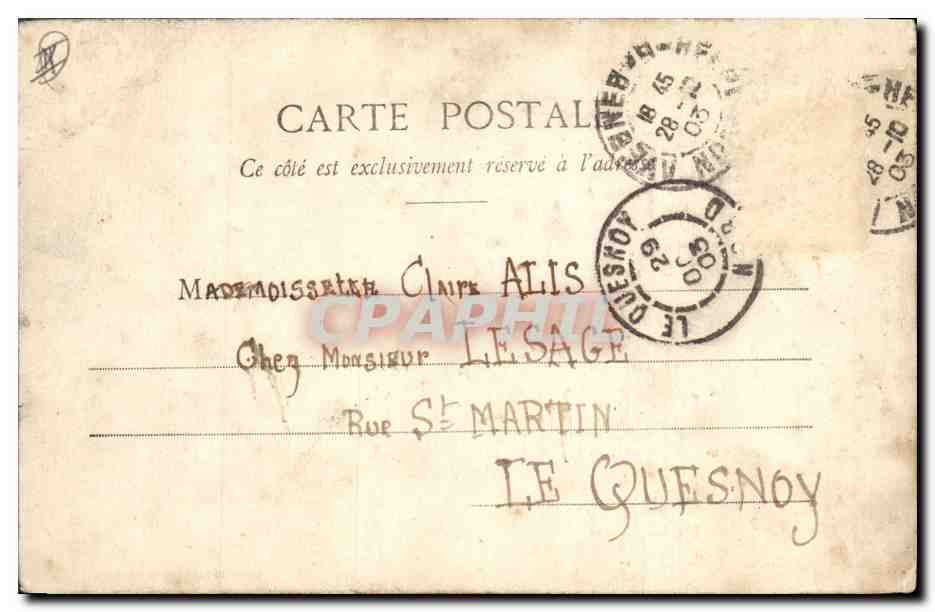 CPA Fantaisie Femme La Franc Comtoise Maurice Boulay Poupee   — Rückseite