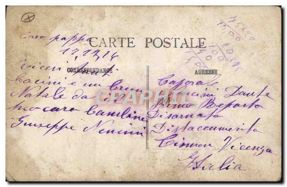 CPA Fantaisie Enfants Poupee   — Rückseite