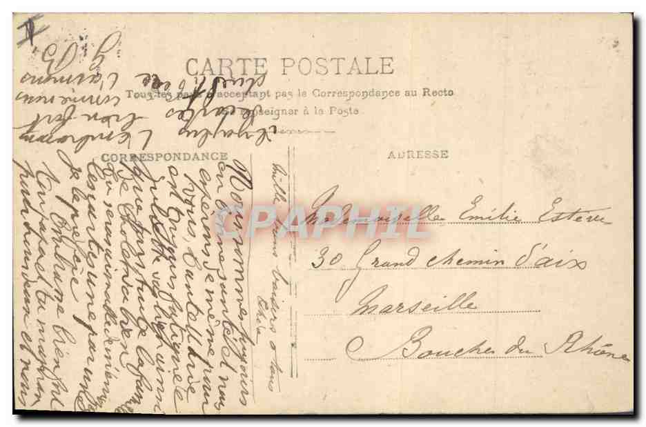 CPA Fantaisie Enfants Poupee   — Verso