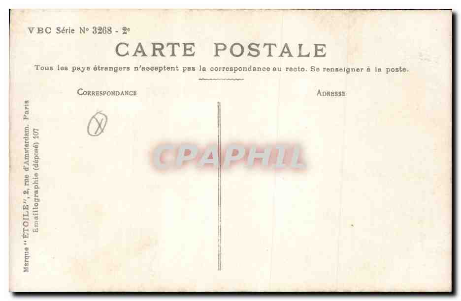 CPA Fantaisie Enfants Poupee Femme  — Verso