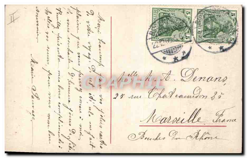 CPA Fantaisie Enfants Poupee   — Rückseite