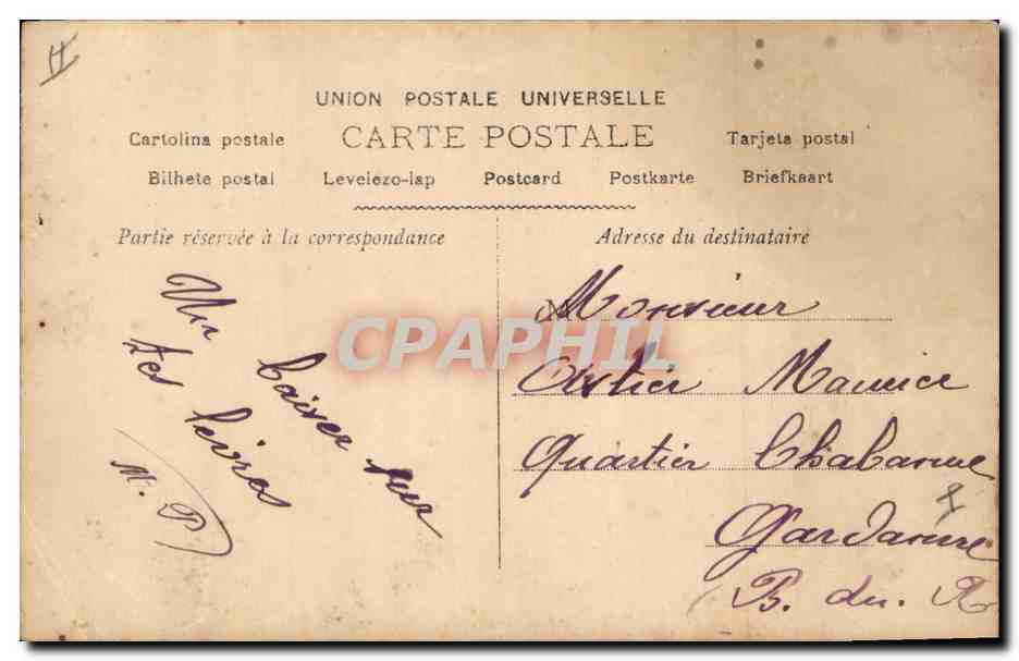 CPA Fantaisie Enfants Poupee   — Verso